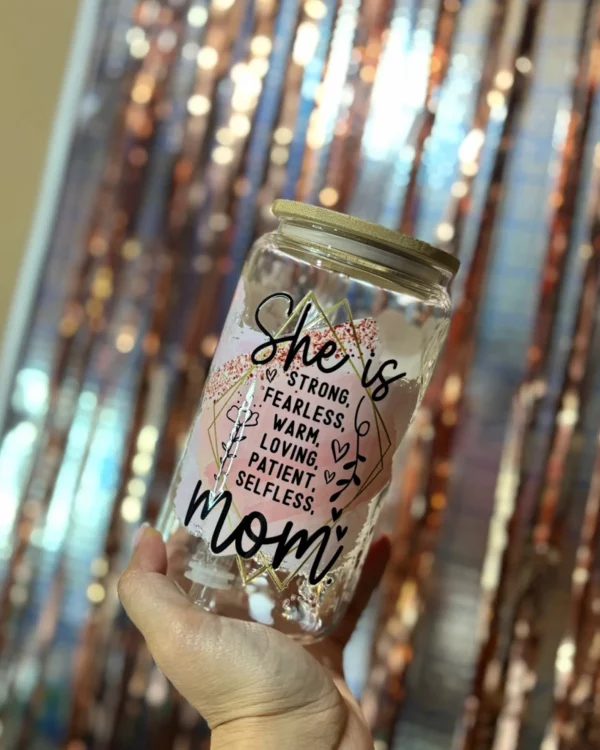 Personalized Glass Cup
